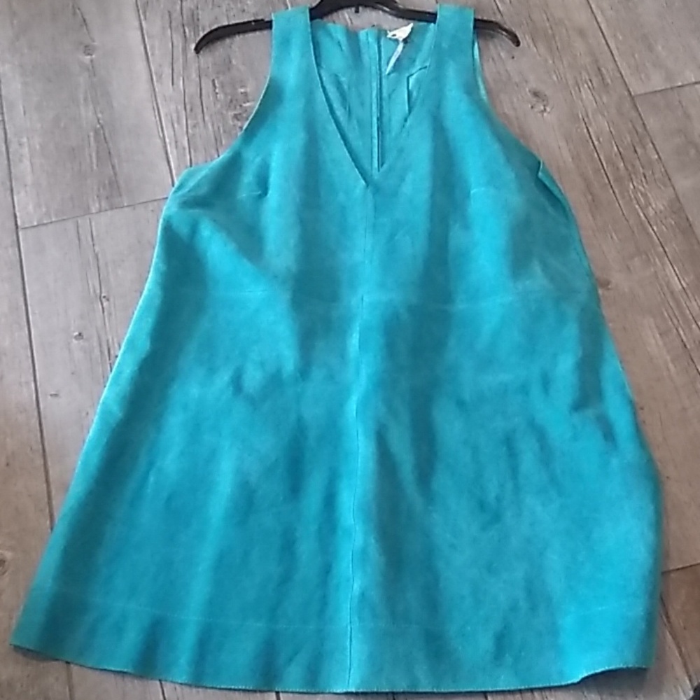 Free People Suede above knee dress